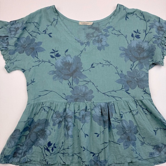 Valentina Naldi Italian Linen Top size Medium - Picture 6 of 16